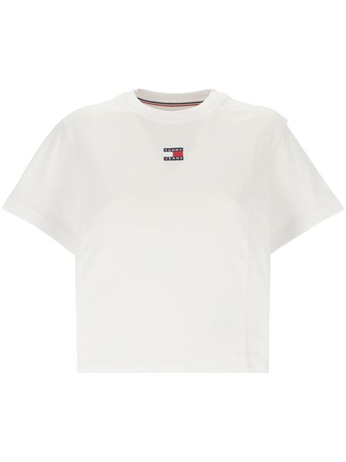 T-shirt squadrata dal taglio classico con stemma Tommy TOMMY HILFIGER | DW0DW17391YBR